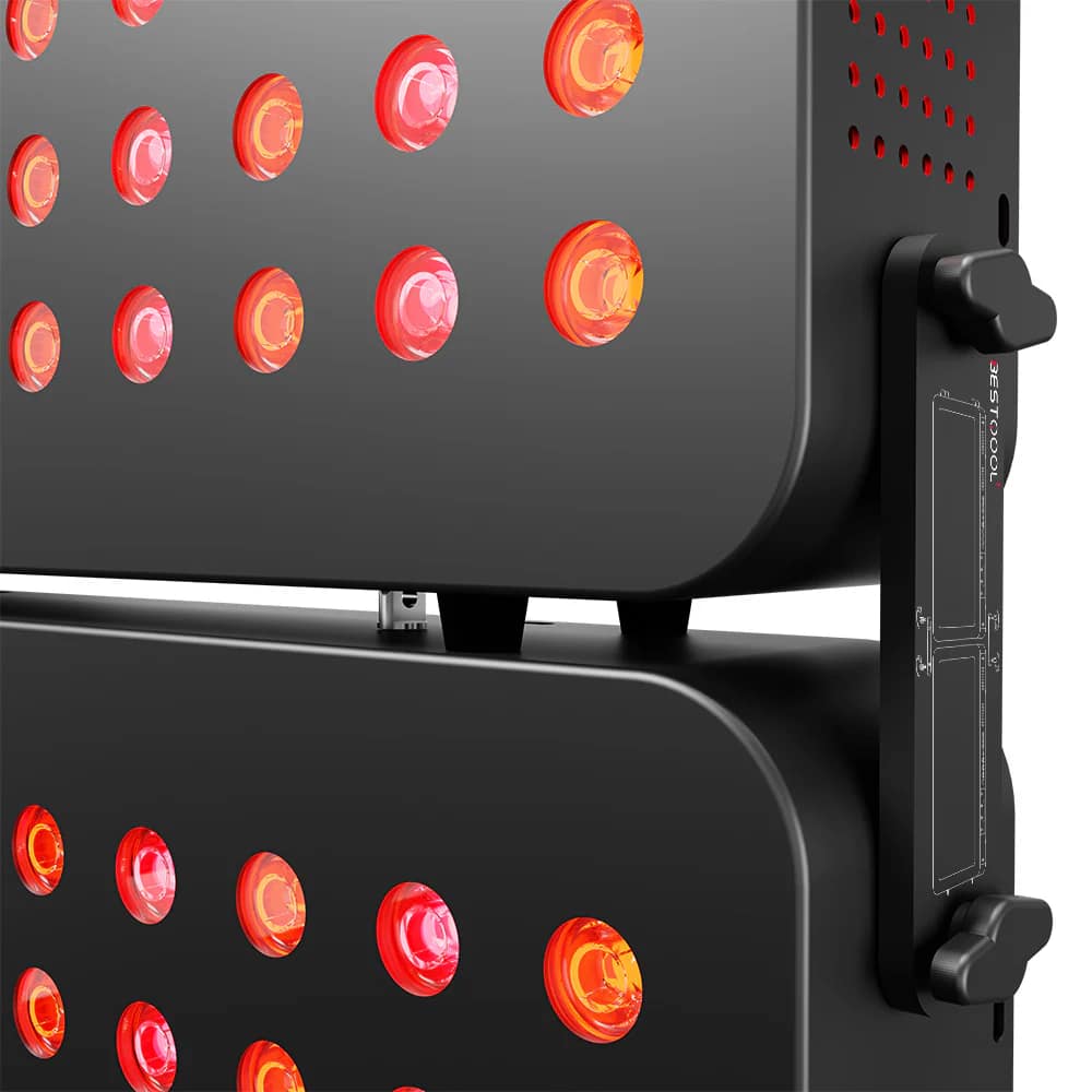 Connection point detail between BestQool BQ 150 panels showing splice design