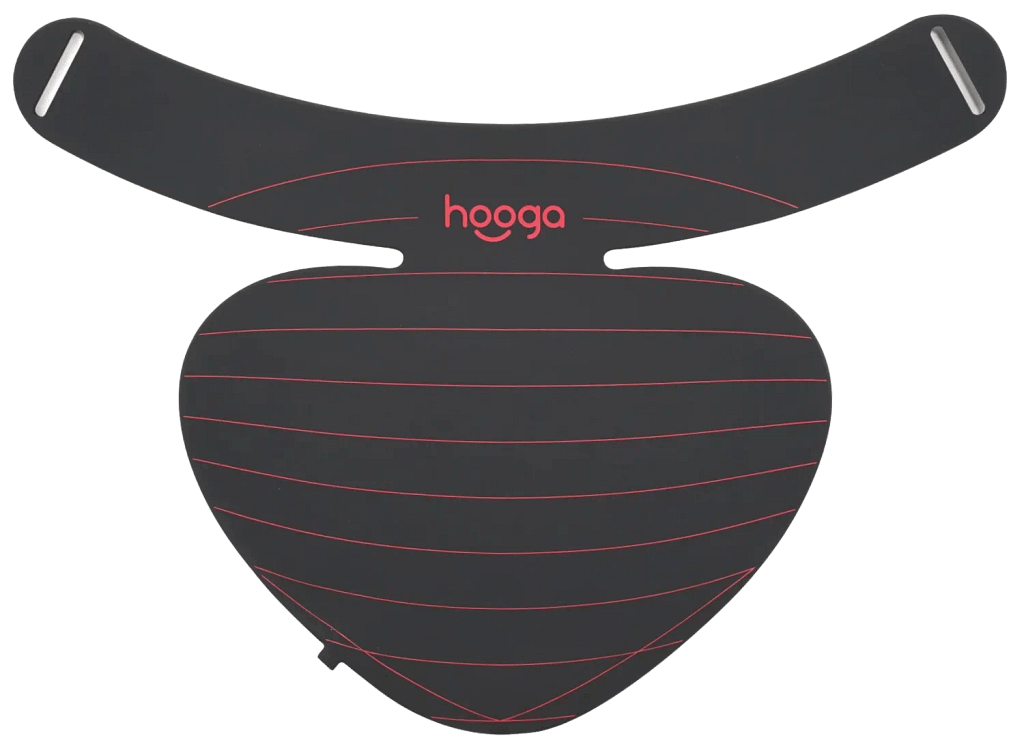 Hooga Red Light Therapy Neck Rejuvenator full product view showing ergonomic LED neck treatment design