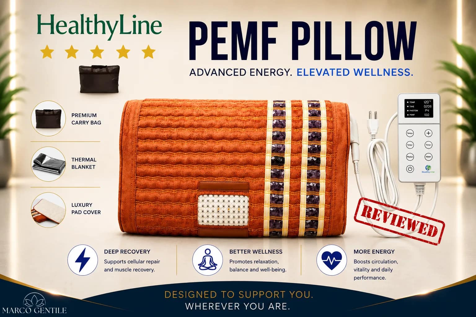 Healthyline TAO PEMF Pillow Review