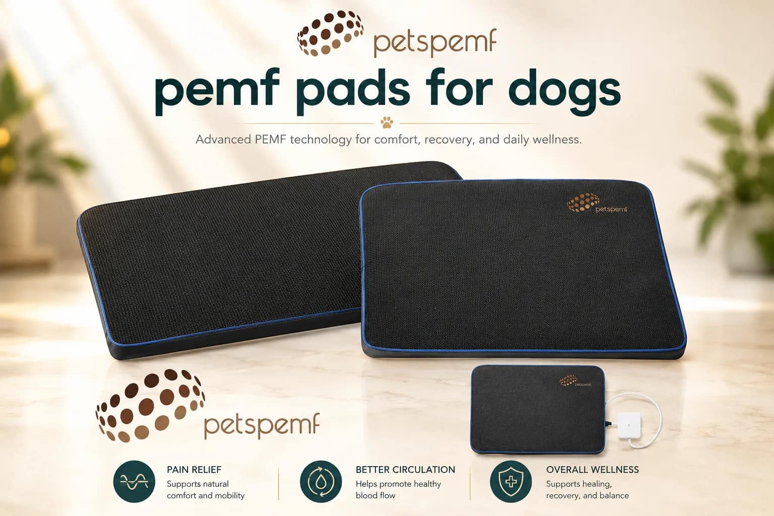 PetsPEMF Pad For Dogs Review Showing PEMF Therapy For Arthritis And Joint Pain