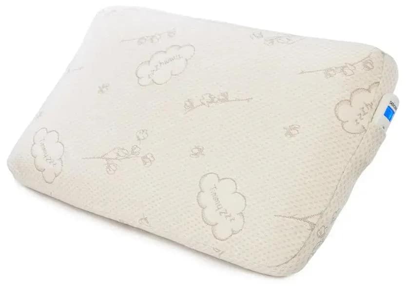 Sedona TimmyZzz Review: flat PEMF pillow showing the built-in pocket for the controller