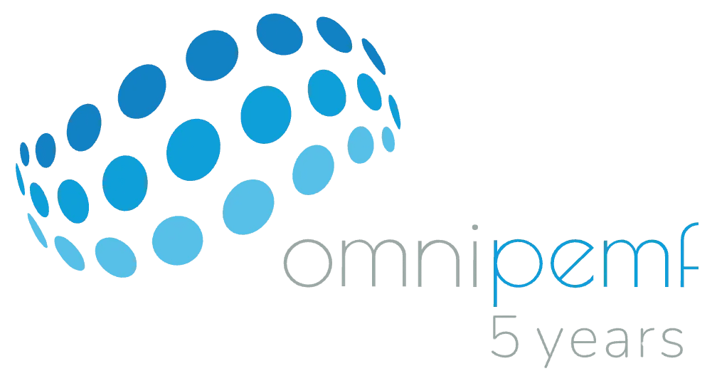 Official OmniPEMF NeoRhythm brand logo for PEMF wearable device series