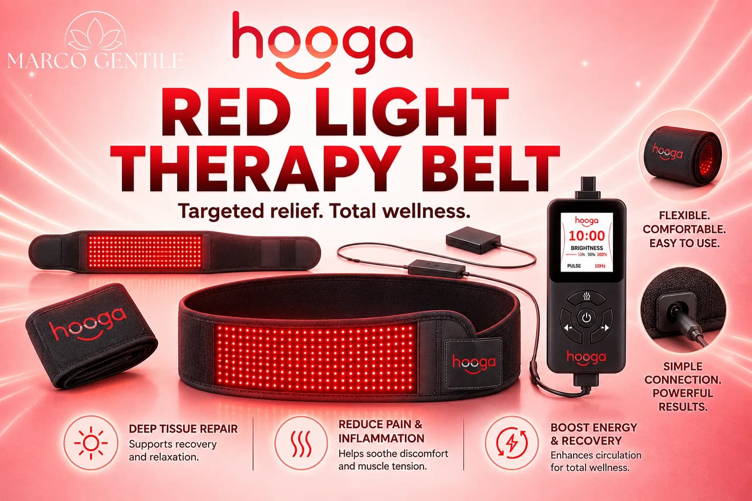 Hooga Red LIght Therapy Belt
