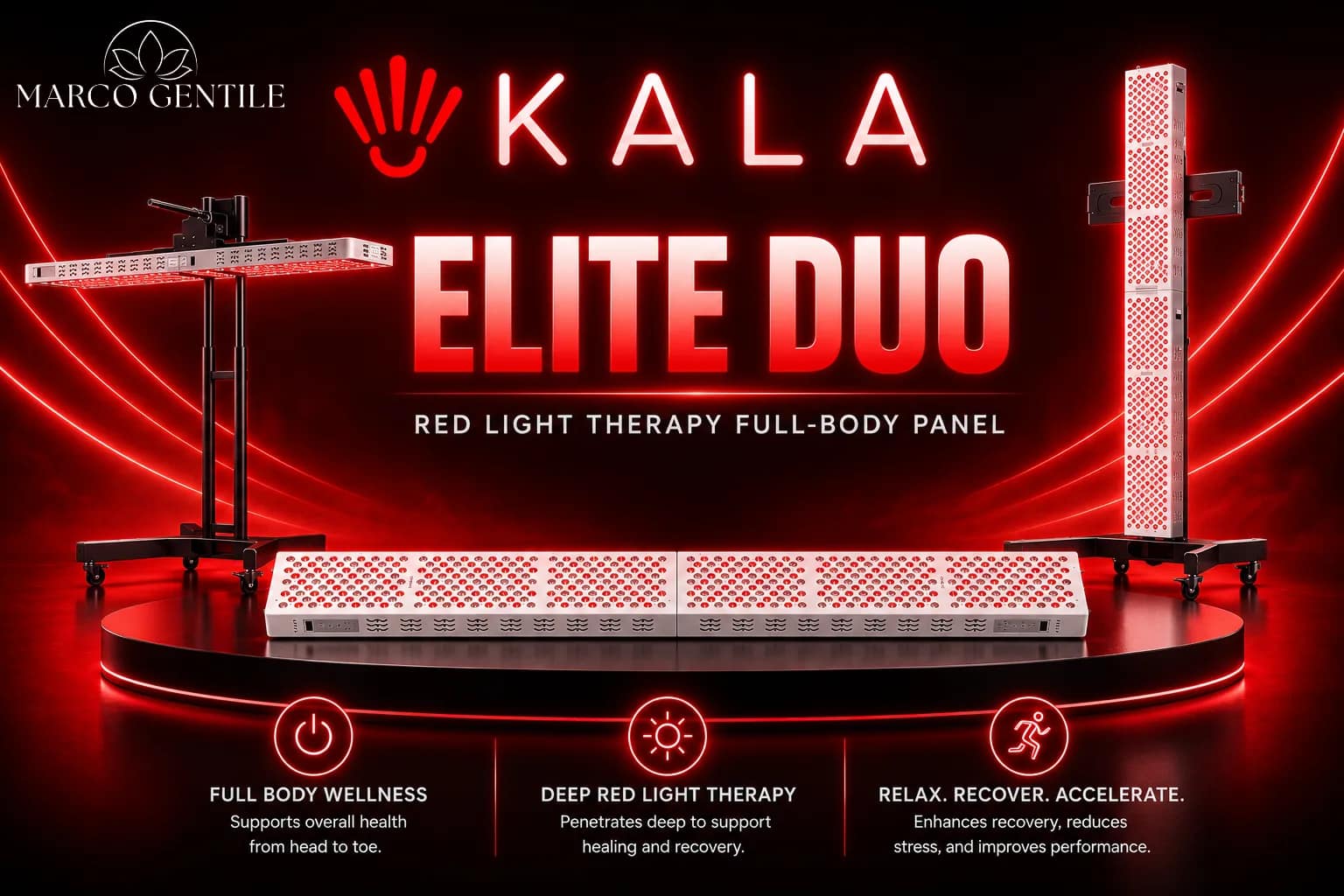Kala Elite DUO Red Light Therapy Panel