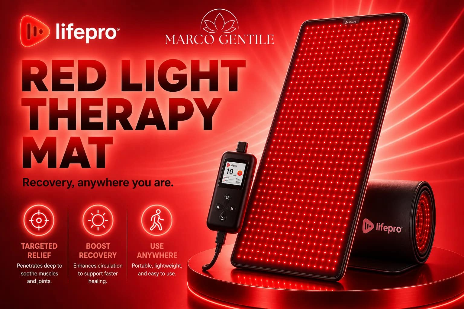 LifePro Red Light Therapy Mat