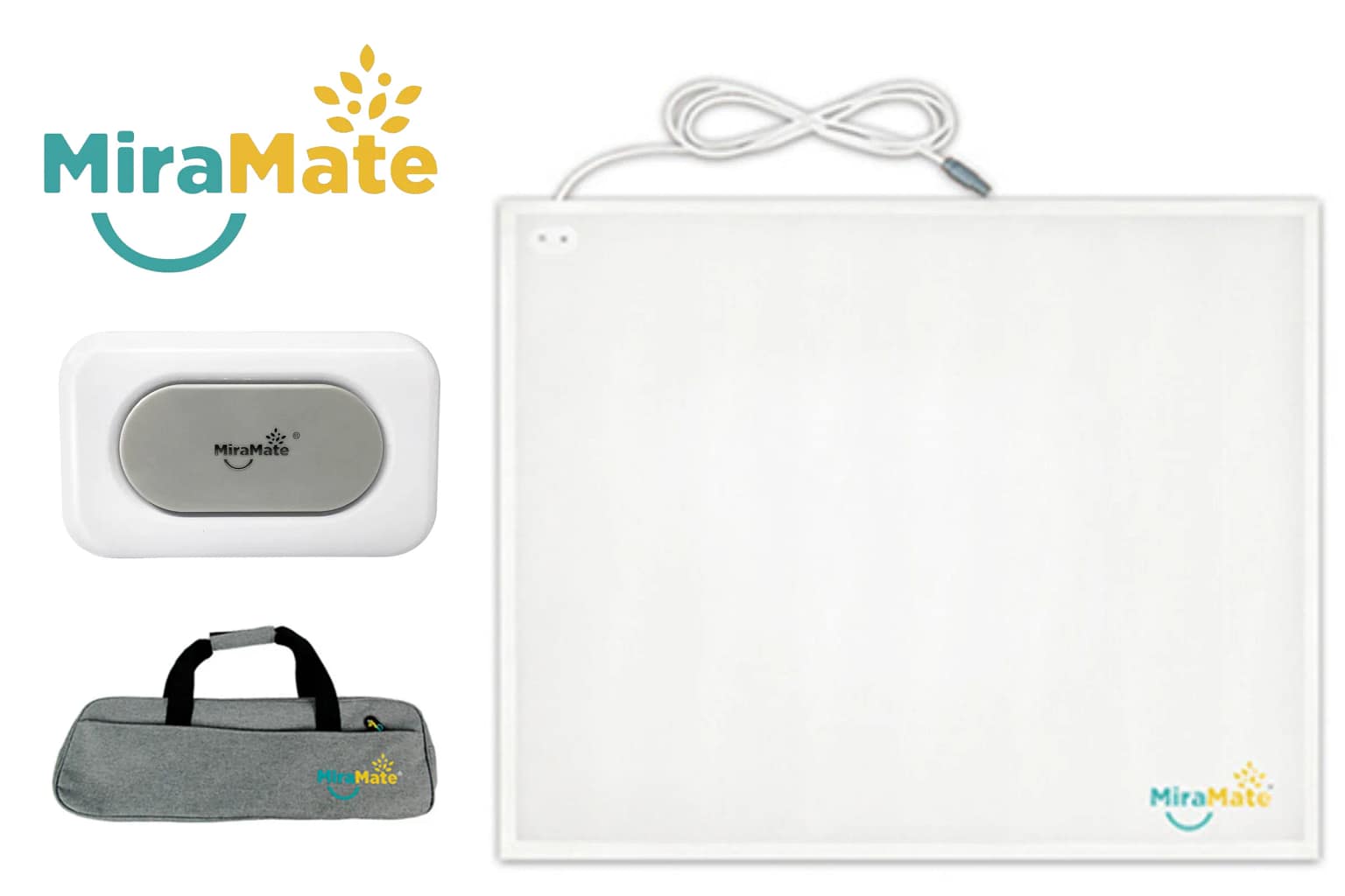 MiraMate Big Magic PEMF Pad Review with full pad display and control unit
