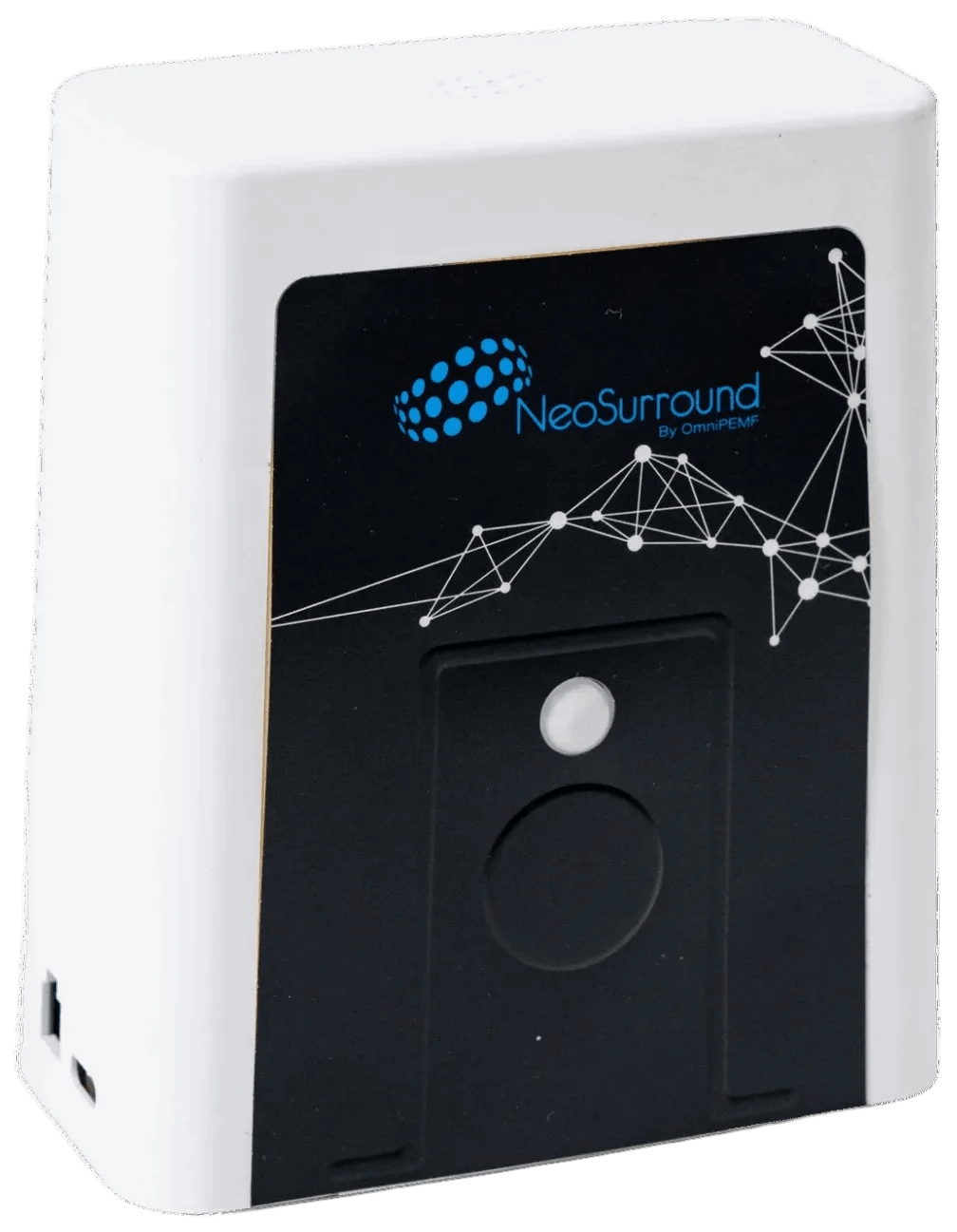 NeoSurround smart PEMF system, front view of the device