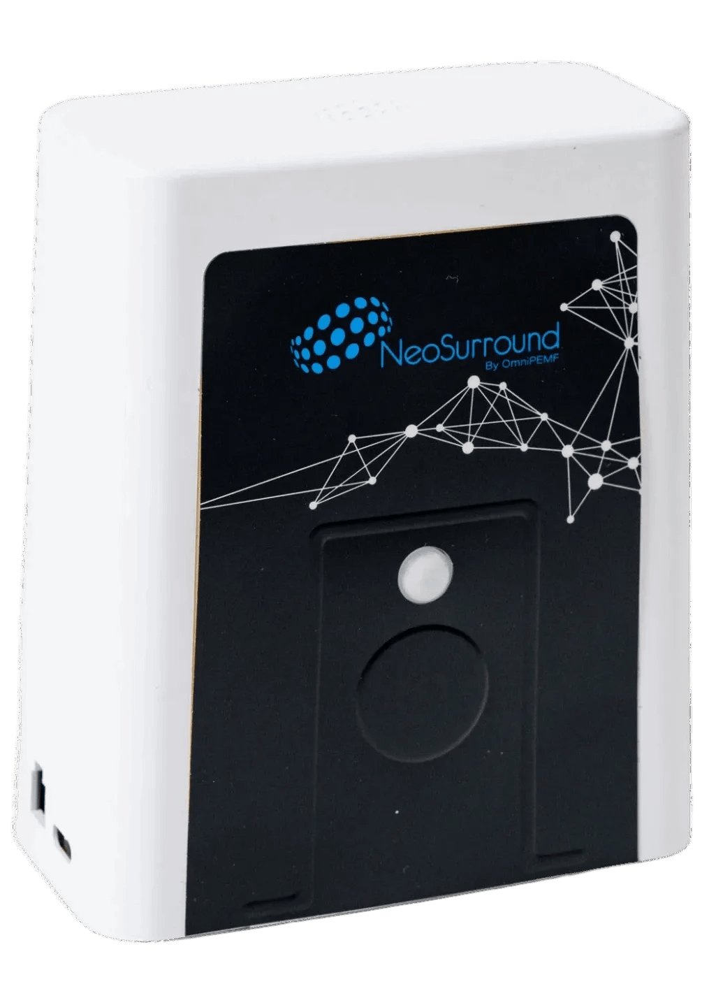 NeoSurround smart PEMF system, front view of the device