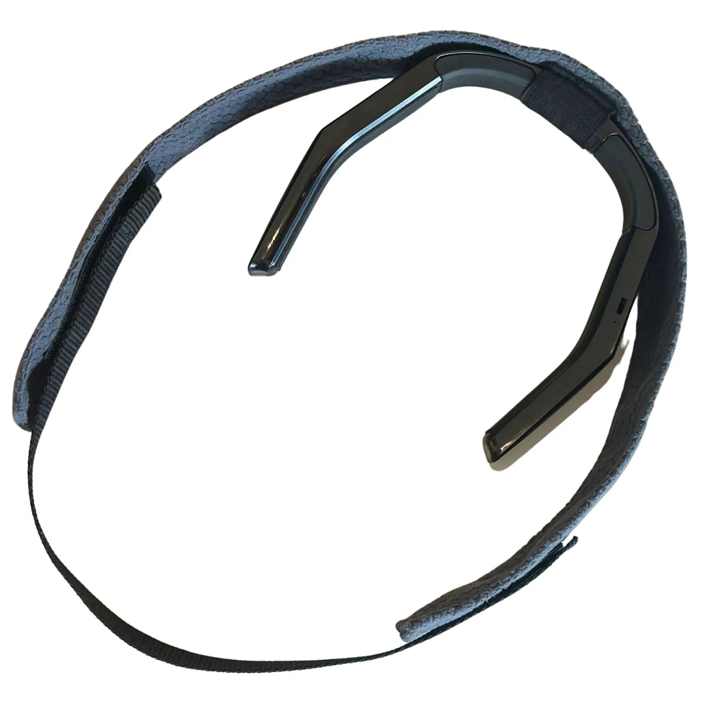 PetsPEMF PetLoop Pro in its gray wrap with the black extension strap for larger breeds