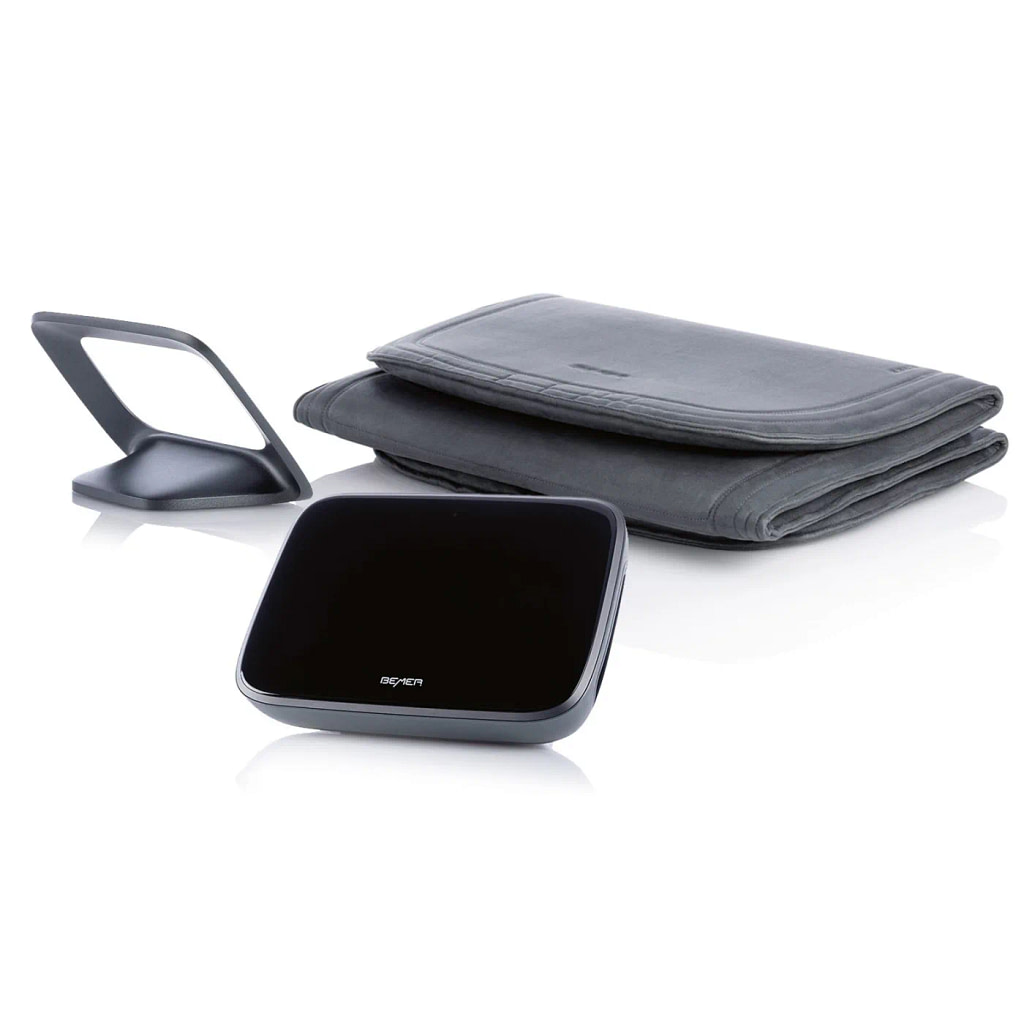 Bemer evo package with mat, control unit, and the stand