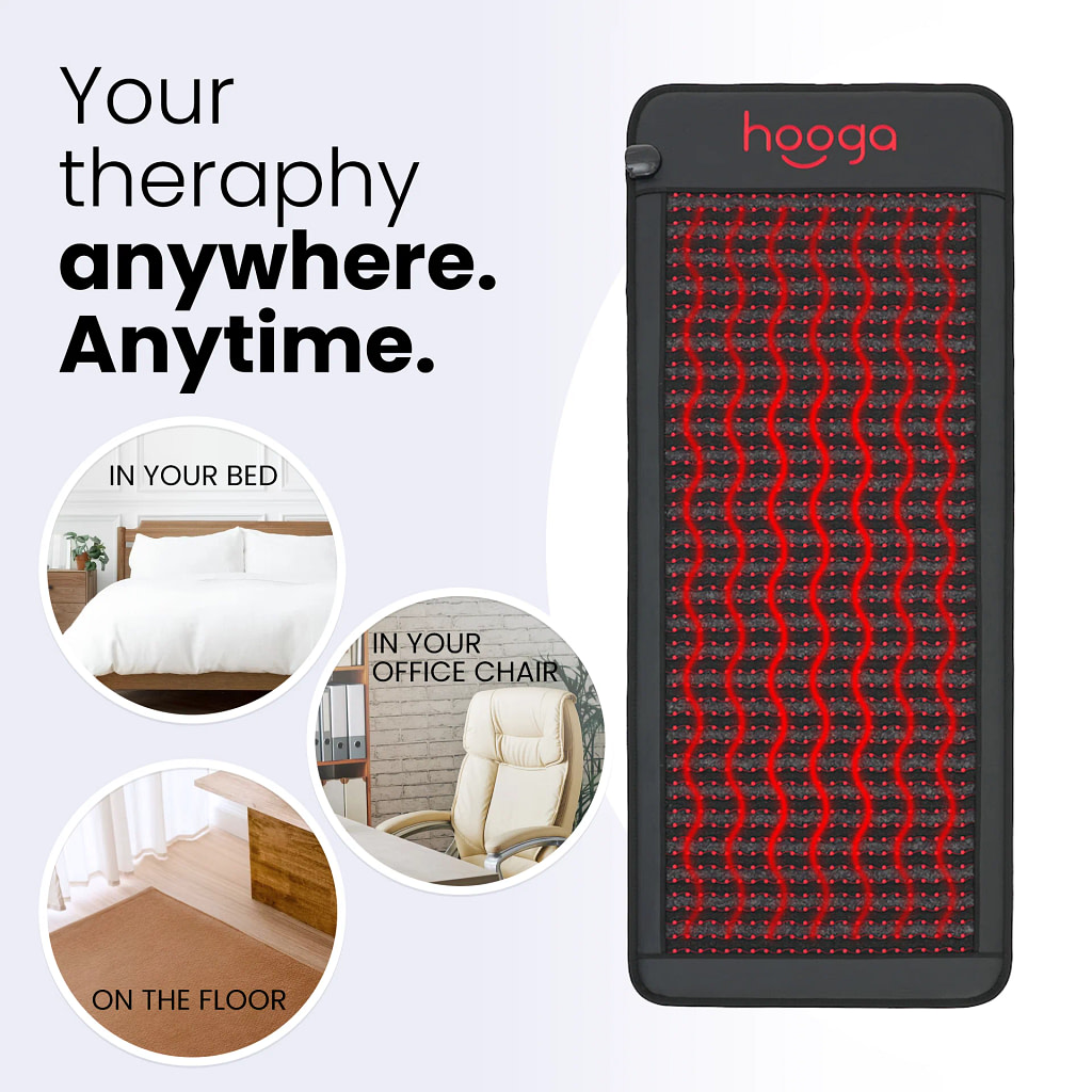 Hooga PEMF Mat features and benefits for pain, inflammation, and circulation