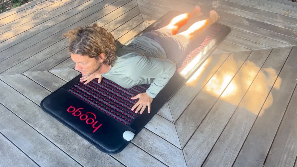 Marco on the Hooga Mat