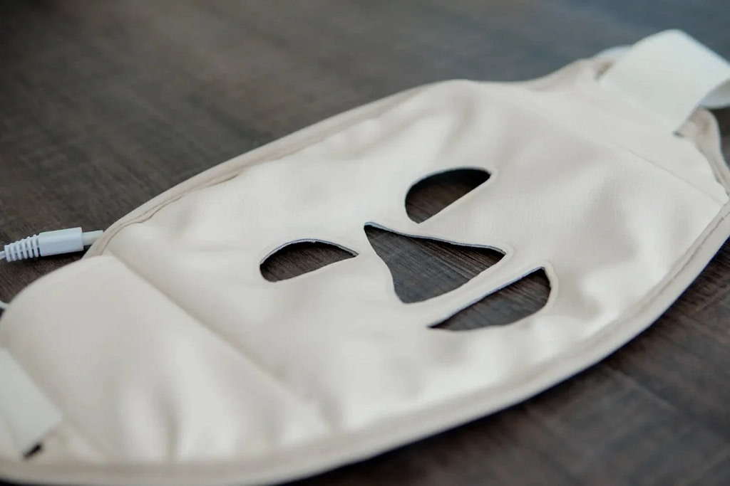 Sedona Face Mask on table