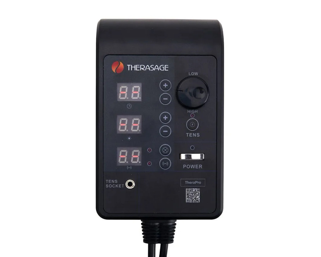 digital controller for Therasage TheraPro PEMF mat – user settings for PEMF and red light intensity
