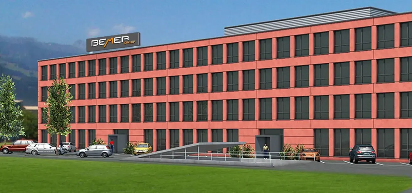 Bemer headquarters and factory in Triesen, Liechtenstein