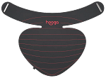 Hooga Neck Device complete view featuring hands-free wearable design for anti-aging light therapy