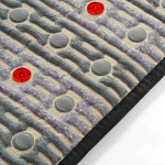 Grooni Wellness PEMF far infrared mat with red light therapy