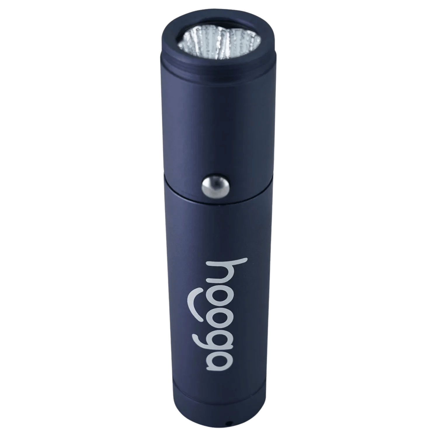 Hooga Red Light Therapy Torch inactive view showing handheld design and precision tip attachment point