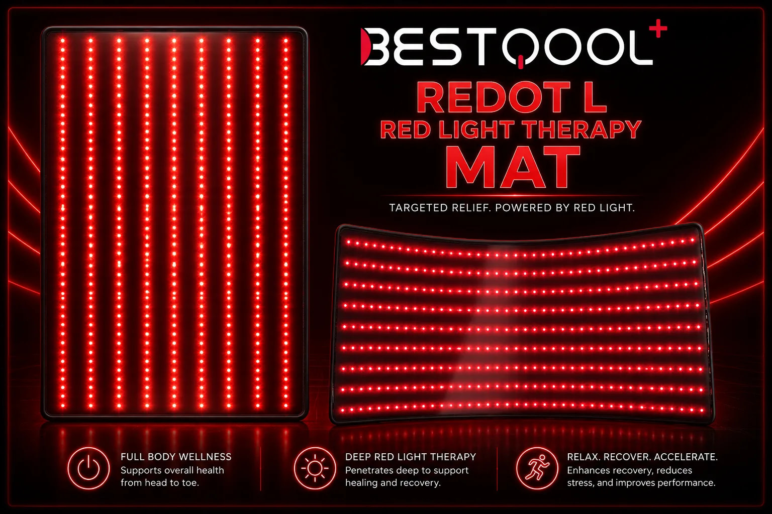 BestQool Redot L Red Light Therapy Mat Review