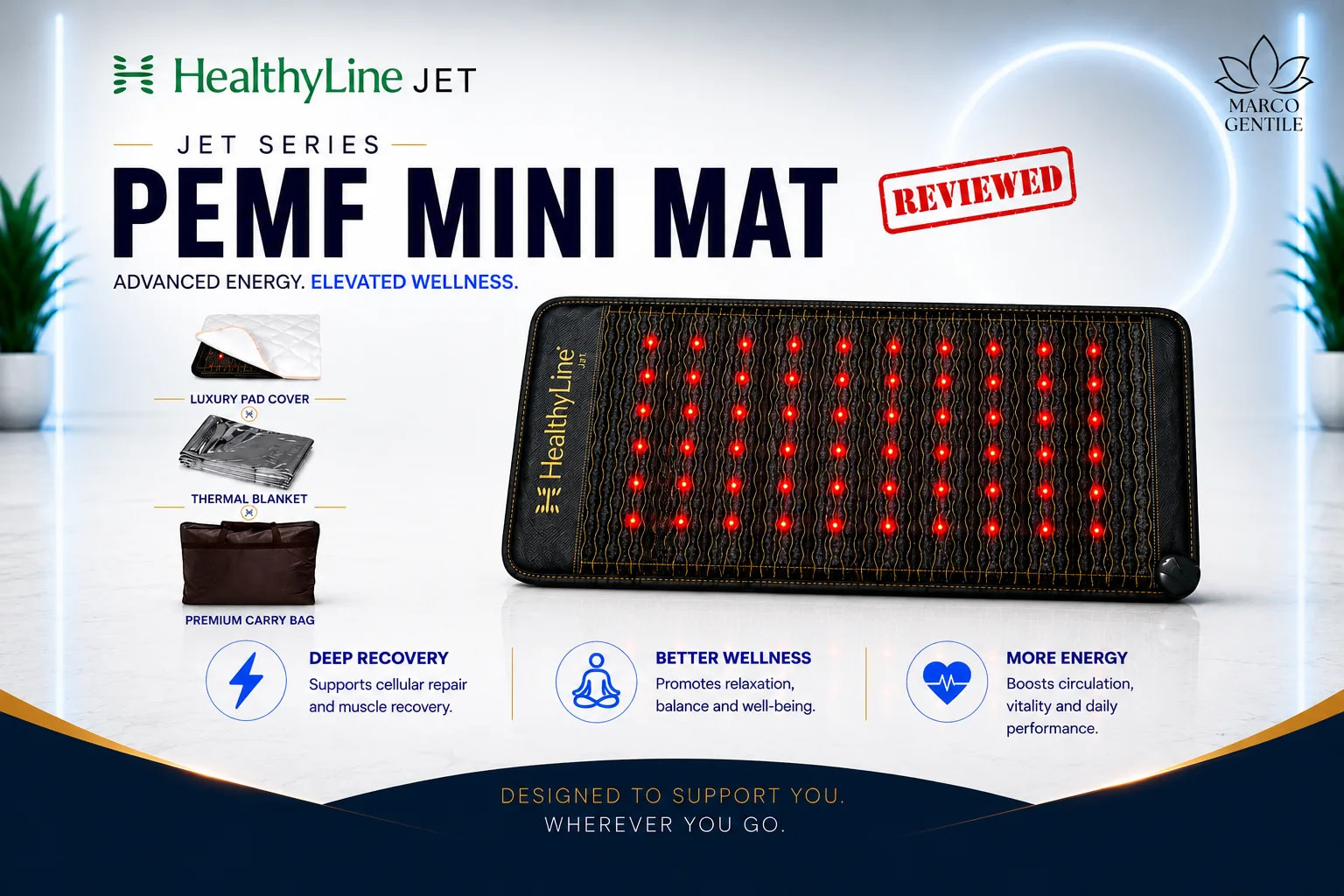 Healthyline JET PEMF Mini Mat Review