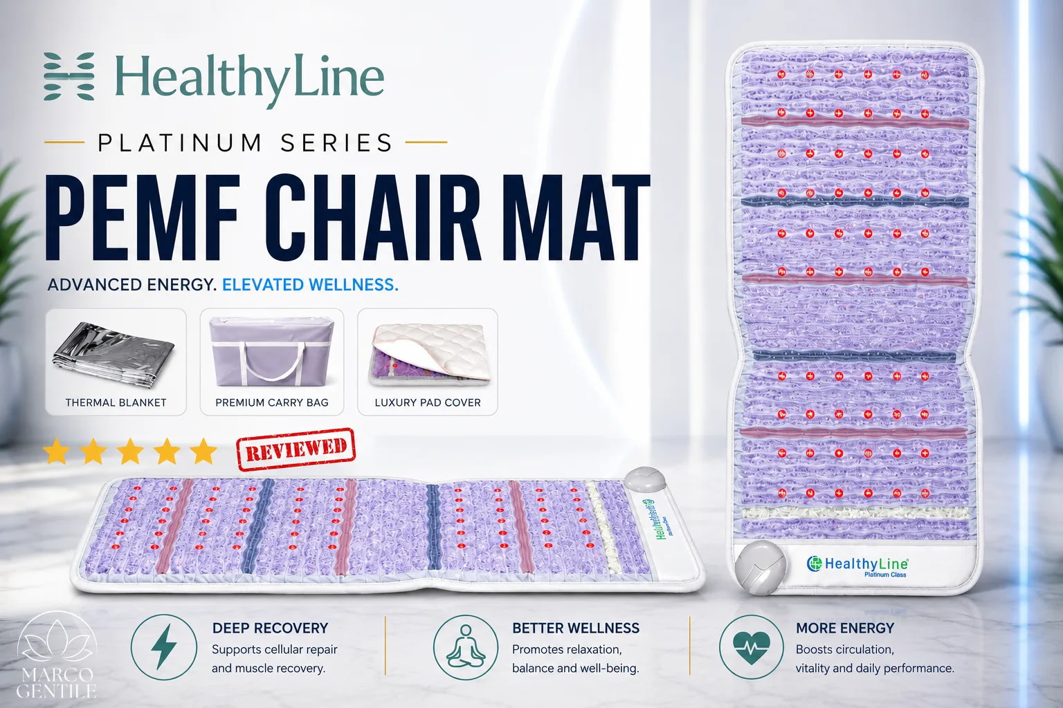 Healthyline Platinum PEMF Chair Mat Review