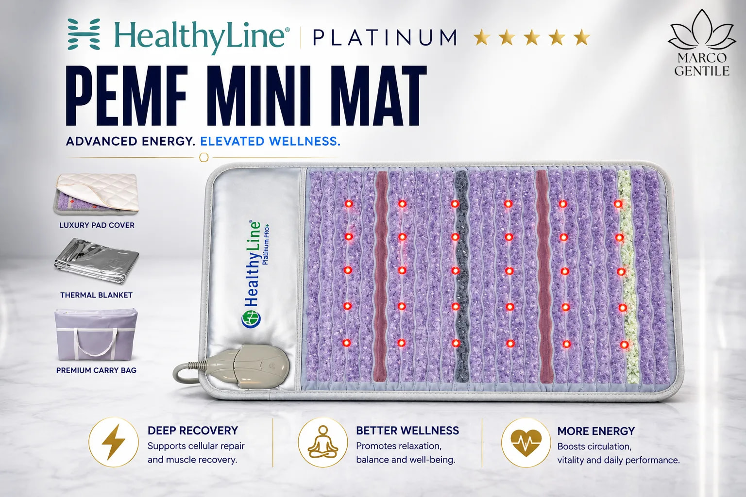Healthyline Platinum PEMF Mini Mat