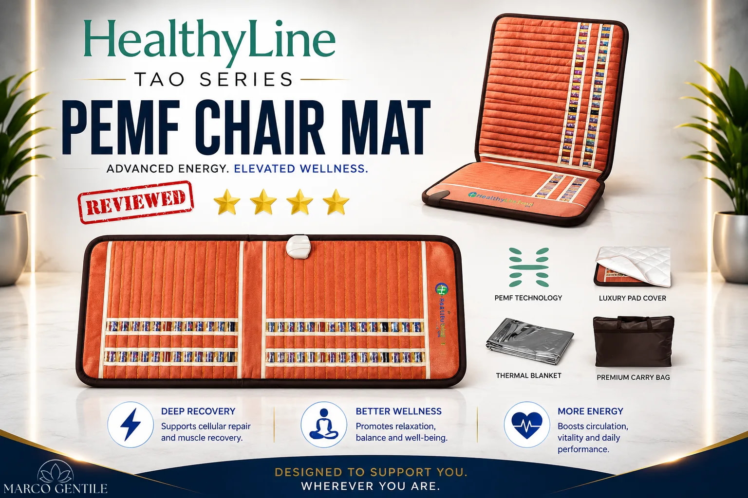 Healthyline TAO PEMF Chair Mat Review