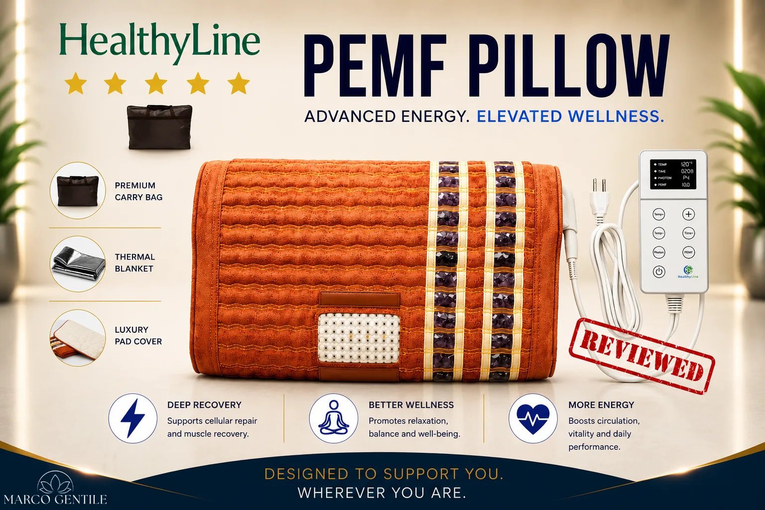 Healthyline TAO PEMF Pillow Review