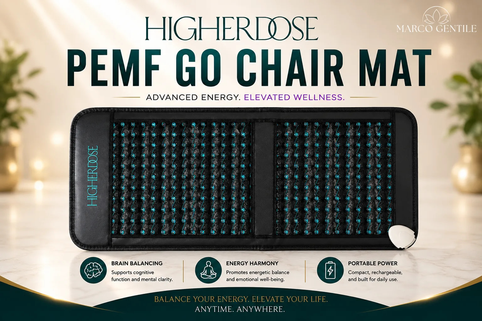 Higherdose PEMF Go Chair Mat