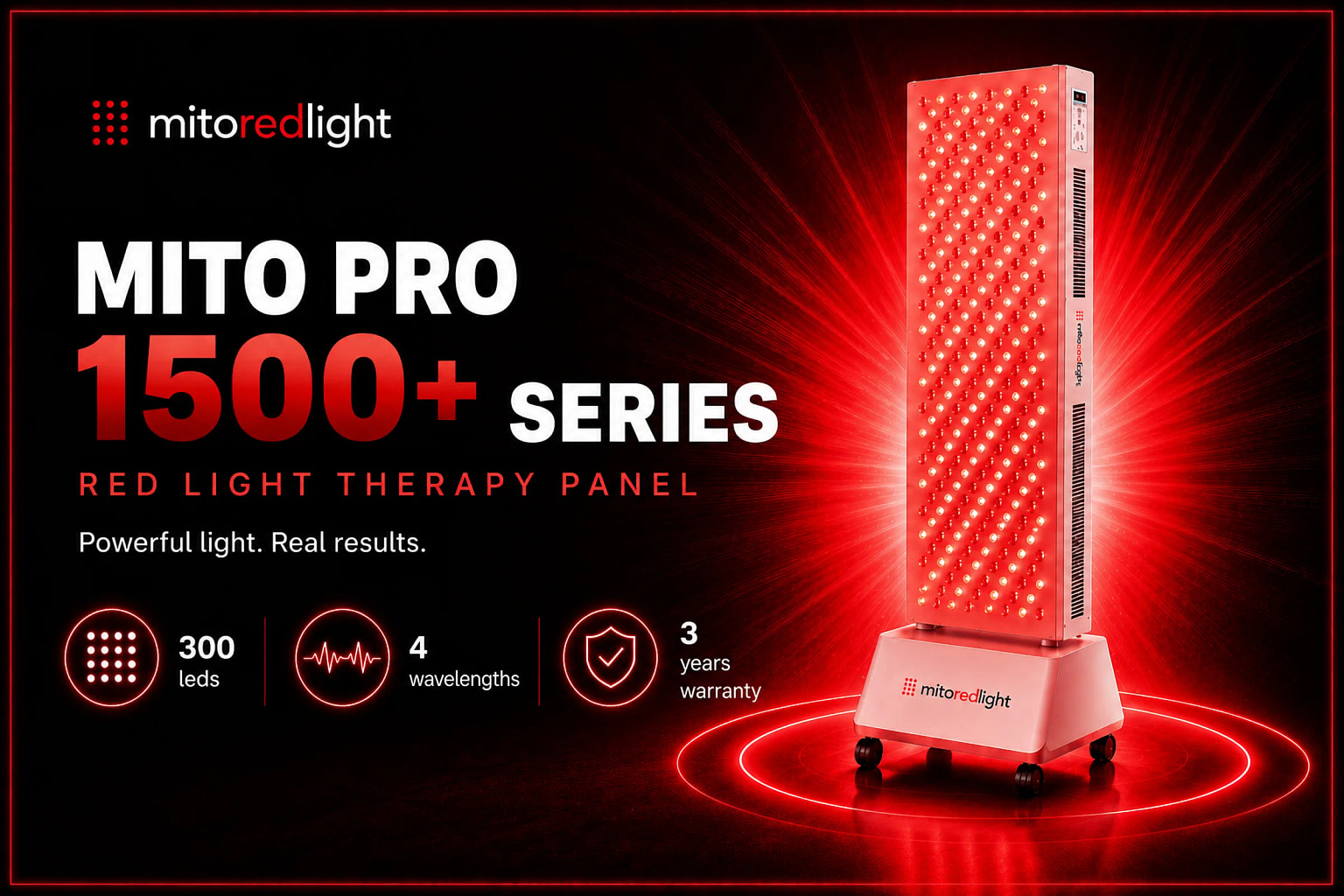 MITO Pro 1500+ Red Light Therapy Panel Review