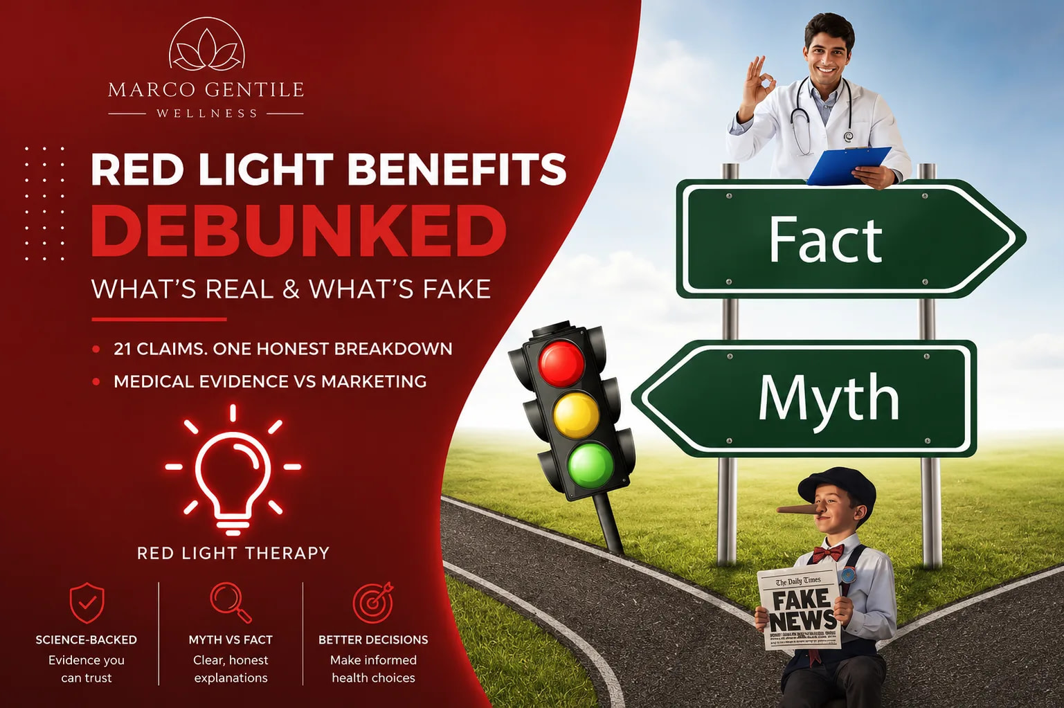 Red Light Therapy Benefits Debunked