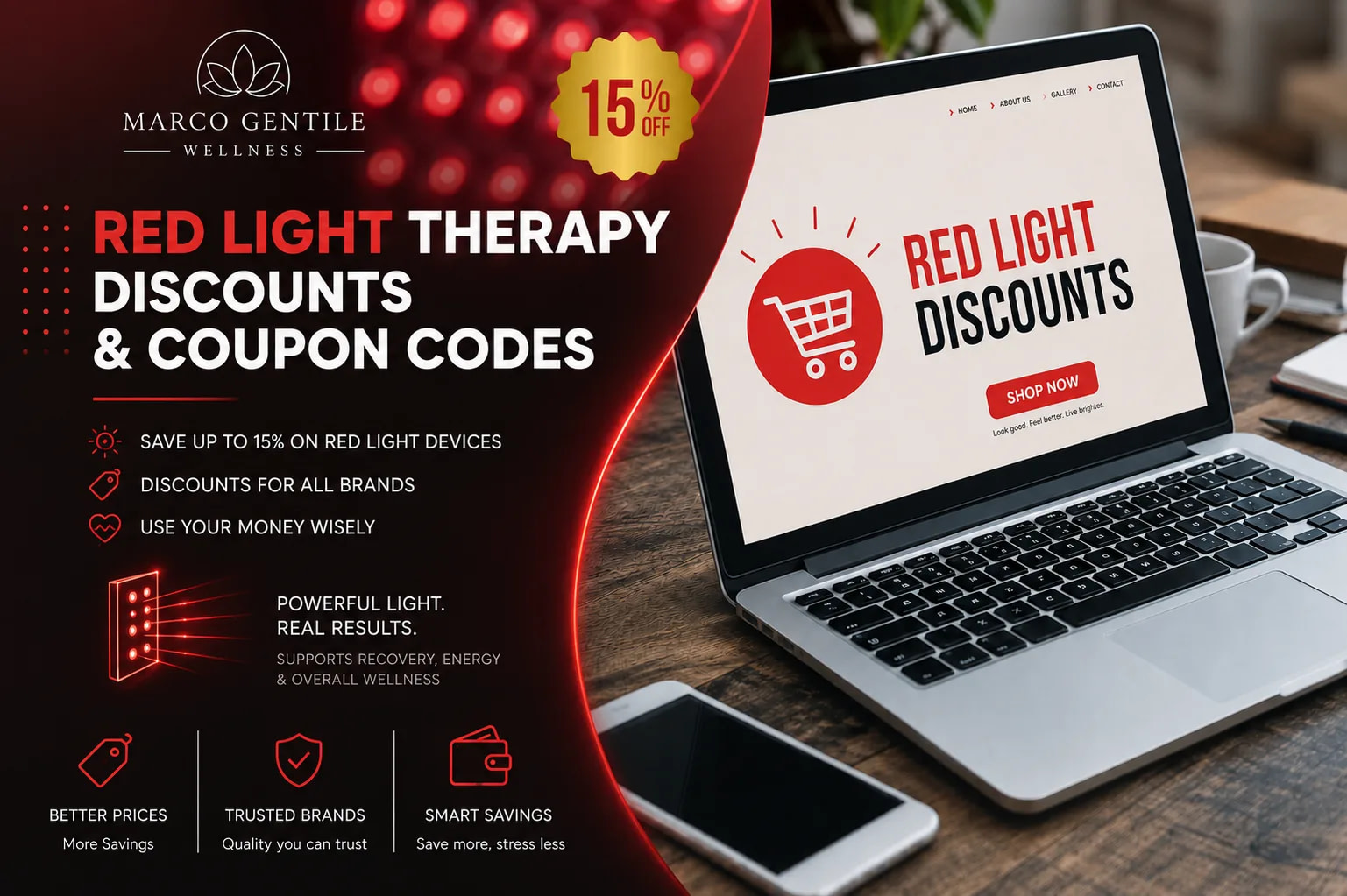 Red Light Therapy Discounts & Coupons
