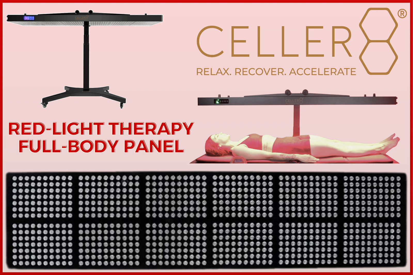 Celler8 Pannello per Terapia con Luce Rossa: Recensione