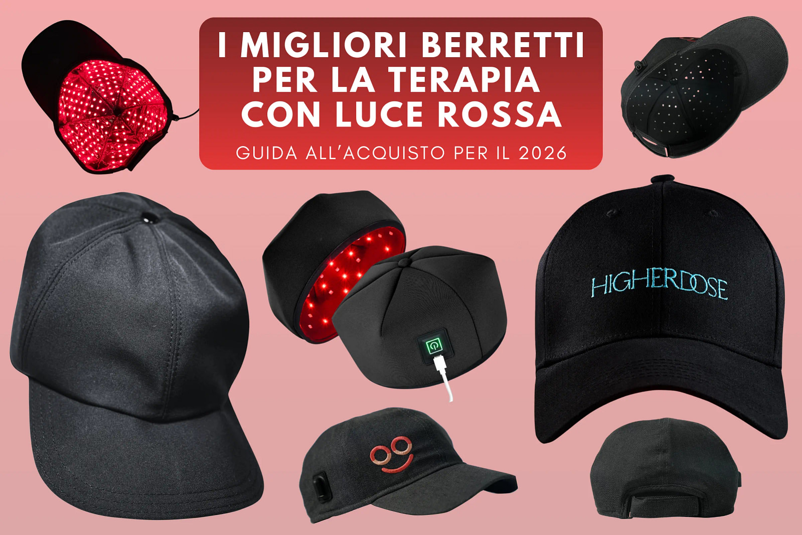Migliori Berretti per Terapia Luce Rossa