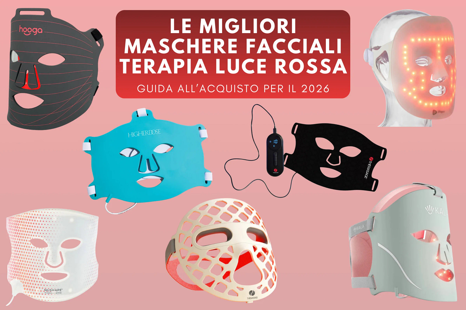 Migliori Maschere Facciali per Terapia con Luce Rossa