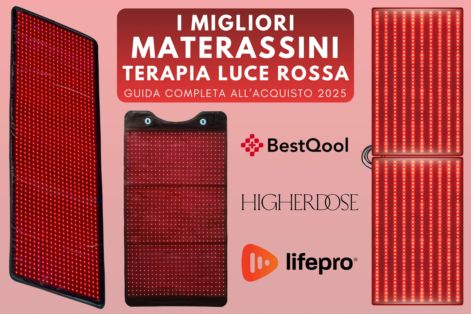 Migliori Materassini Terapia Luce Rossa