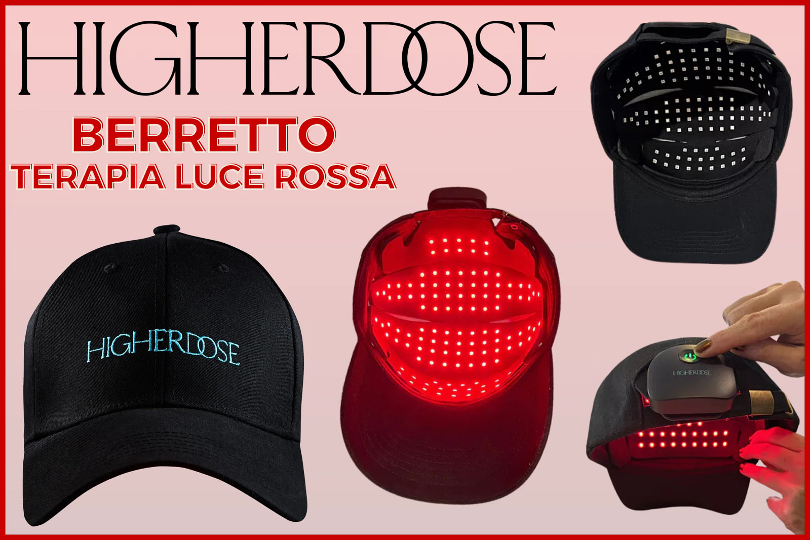Recensione HigherDose Berretto per Terapia con Luce Rossa