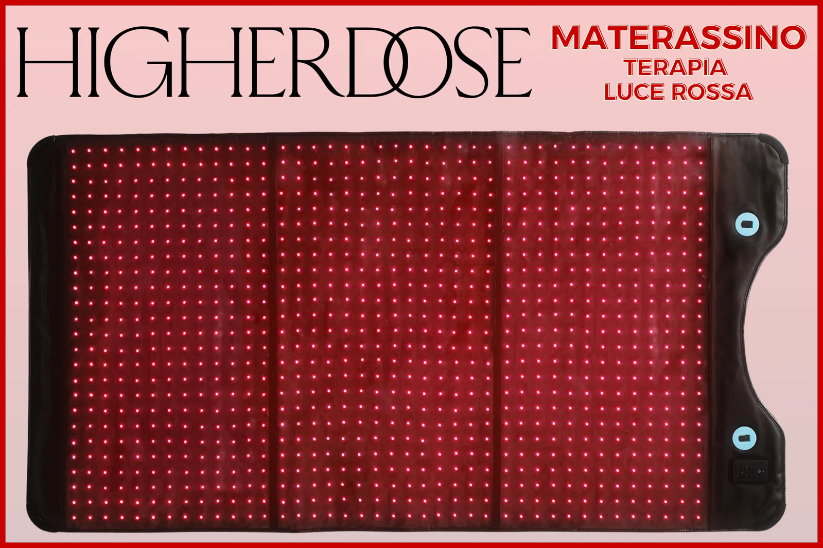 Recensione HigherDose Materassino per Terapia con Luce Rossa FB