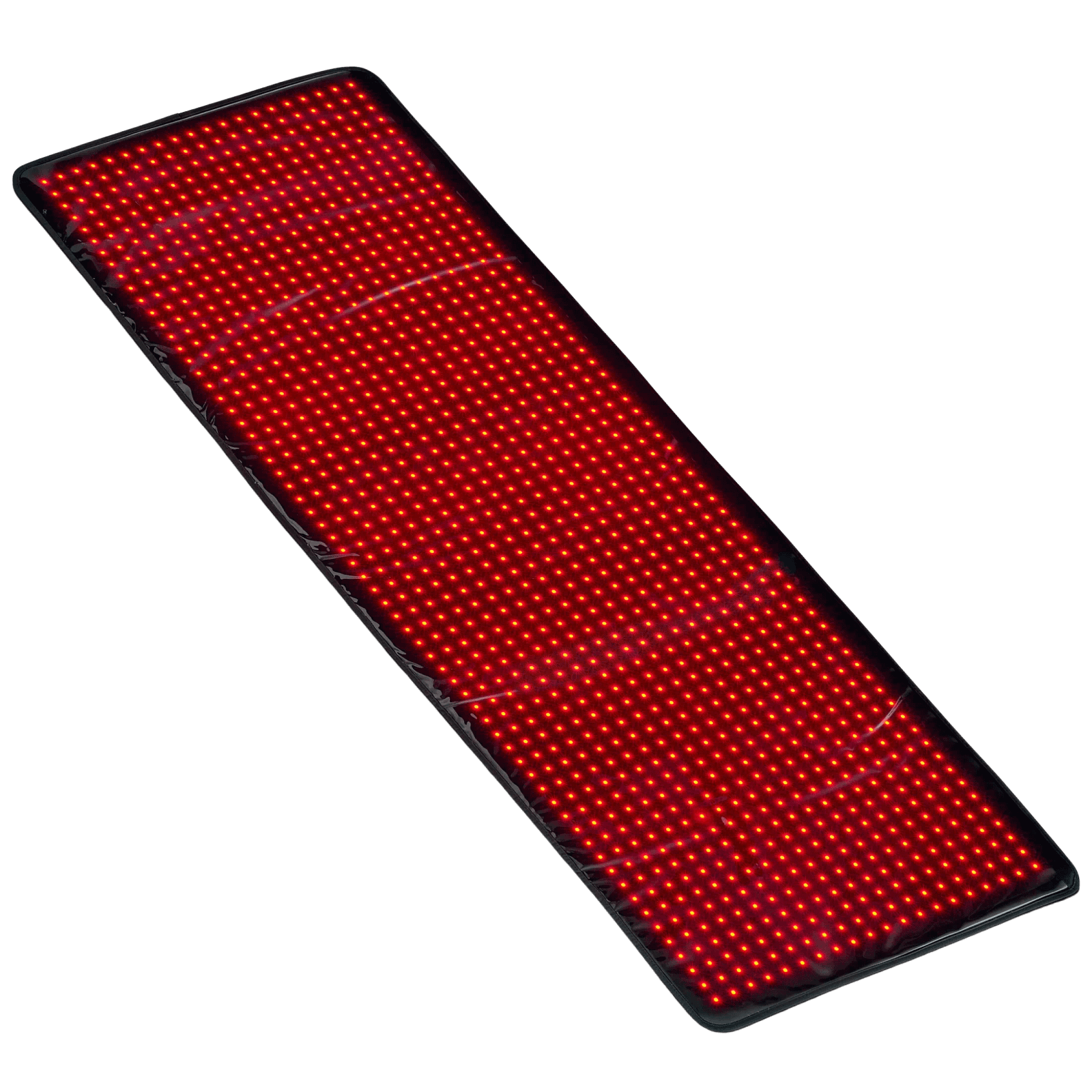 LifePro AllevaBody Red Light Therapy Mat full product view displaying flexible LED panel design
