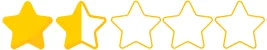 1,5 stelle