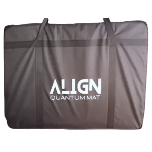 Portable carry bag included with the Align PEMF Mat for travel and storage