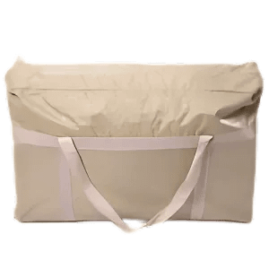 Portable brown carry bag for transporting the HealthyLine PEMF mat