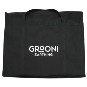 Portable carry bag for Grooni PEMF mat, ideal for travel and storage