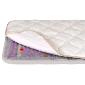 Waterproof protective cover for HealthyLine Platinum PEMF MiniMat during therapy sessions