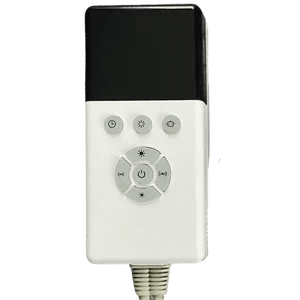 Digital controller adjusting Sparkle PEMF mat heat and intensity