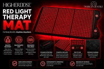 Higherdose Red Light Therapy Mat