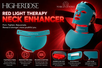 Higherdose Red Light Therapy Neck Enhancer