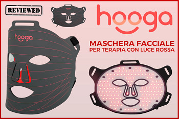Hooga Maschera Facciale per Terapia con Luce Rossa Recensione