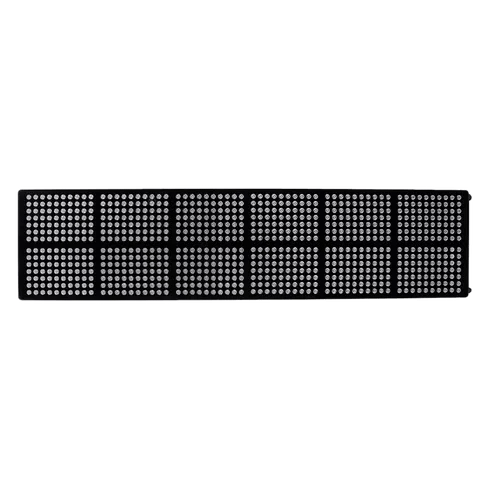 Horizontal layout full body red and near infrared light panel
