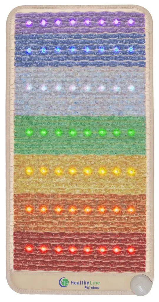 Best PEMF Minimats: HealthyLine Rainbow Chakra Minimat